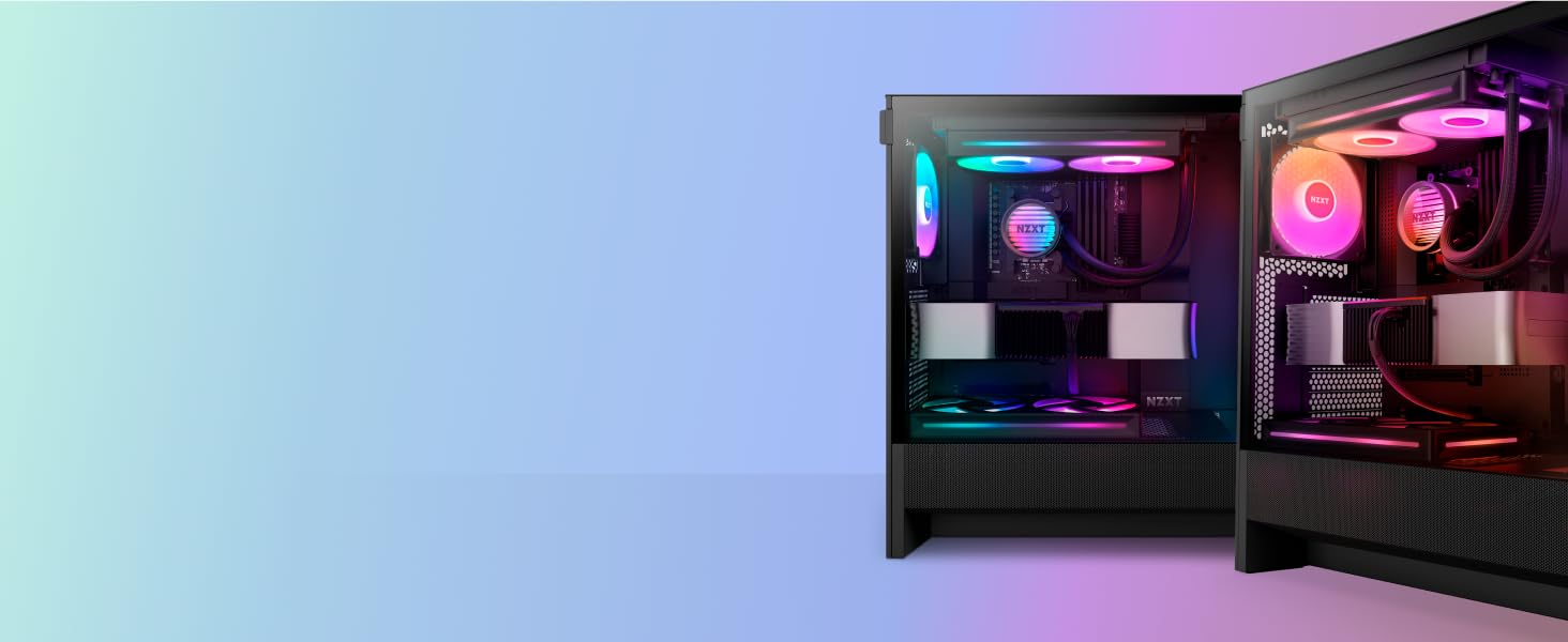 NZXT Kraken Core 240 RGB - Рідинне охолодження CPU AIO з LCD-дисплеєм, чорний