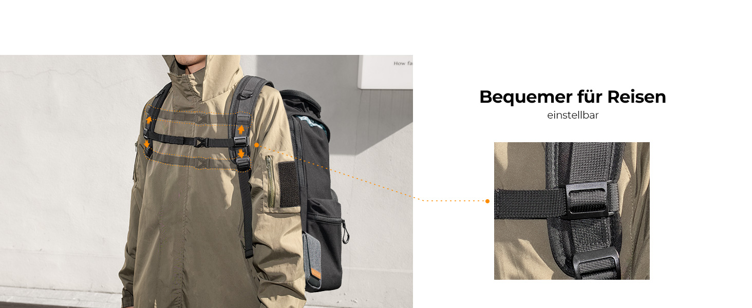Чорний рюкзак для камери K&F Concept 25L: для фотографів, з відділенням для ноутбука, штатива та об'єктивів, водонепроникний, з дощем.