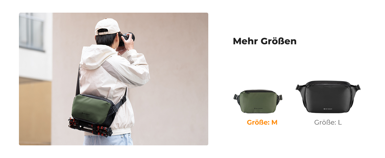 Рюкзак для камери K&F CONCEPT, фотосумка, рюкзак для дронів DJI Mavic, сумісний з Canon/Nikon/Sony, зелено-чорний (M)