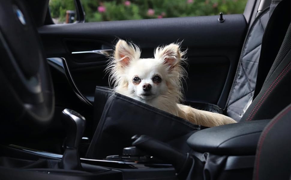 Преміум чохол для автокрісла для собак Floxik - водонепроникний, миючий, стійкий до розривів. Підходить для будь-якого авто.