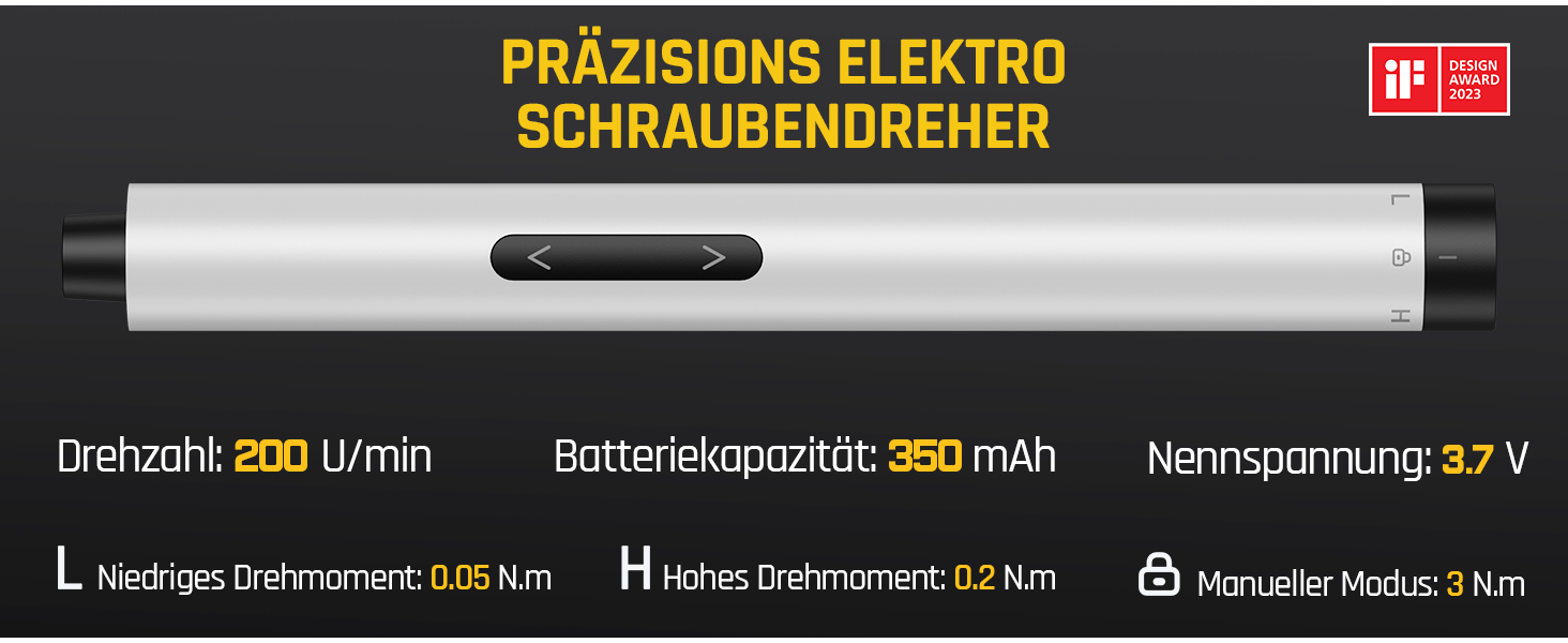 Акумуляторний шуруповерт Fanttik E1 MAX, 50 в 1, прецизійний набір з магнітом, 2 швидкості, для ремонту iPhone, ноутбуків, окулярів