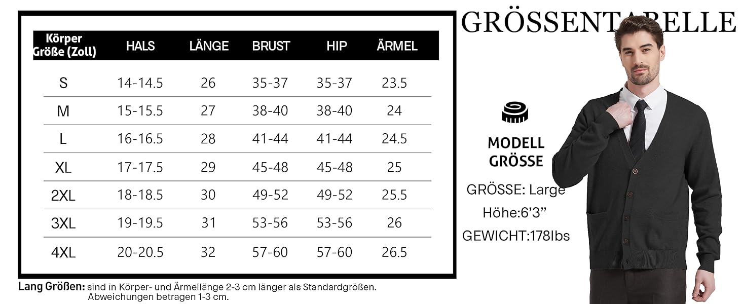 Чоловічий кардиган Kaspin з вовняної суміші, V-подібний виріз, ґудзики та кишені (колір кава, розмір S)