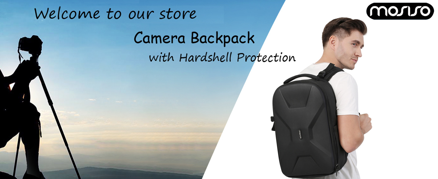 Рюкзак для фотокамери MOSISO: DSLR, SLR, беззеркальні камери, дрон, Canon, Nikon, Sony, сірий