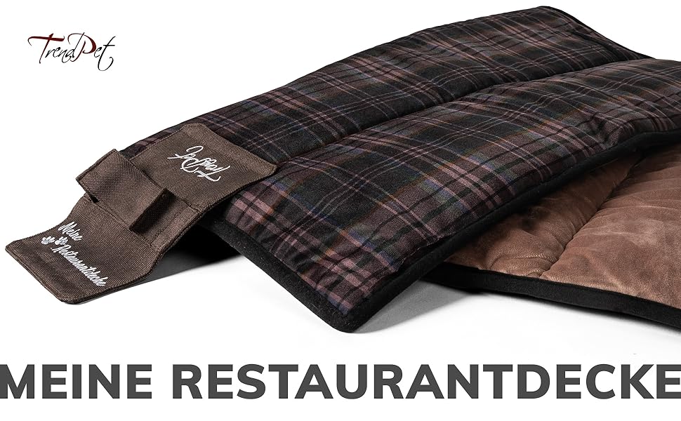TrendPet Ресторанна дечка для собак та котів - подорожна дечка (L 100x70 см)