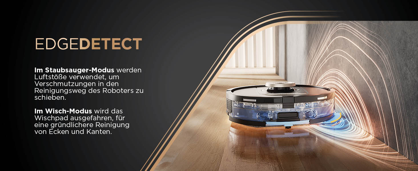 Робот-пилосос Shark PowerDetect 2-в-1 з функцією миття, NeverTouch Pro, самостійне очищення на 60 днів, 3D/LiDAR навігація, NeverStuck, керування через додаток, чорний RV2800ZEEU, 2 щітки, антимікробні подушечки, 1 капсула