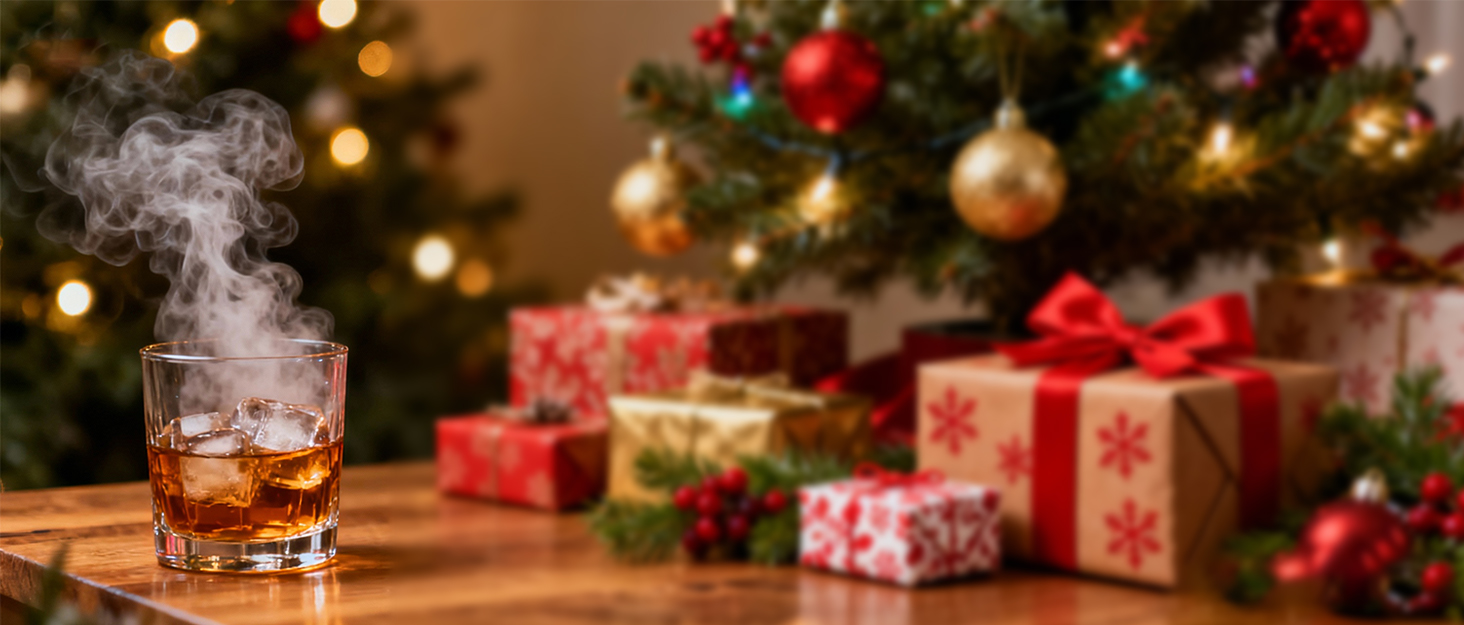 Електричний набір для копчення віскі Saturn - 6 дерев'яних чіпсів, 6 каменів для віскі, форма для льоду, перезаряджається, для бурбону, подарунок для батька, чоловіка, електричний дим для віскі + камені