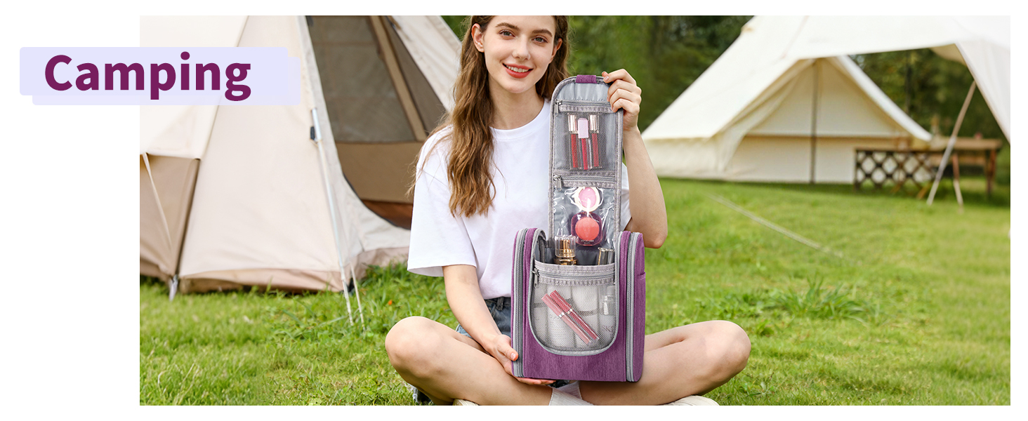 Косметичка для подорожей Narwey Klein: жіноча та чоловіча, для дітей, рожева (компактна)