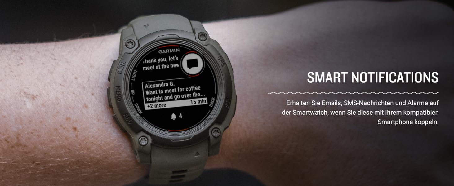 Розумний годинник Garmin Instinct E – Multisport, AMOLED, 1.3