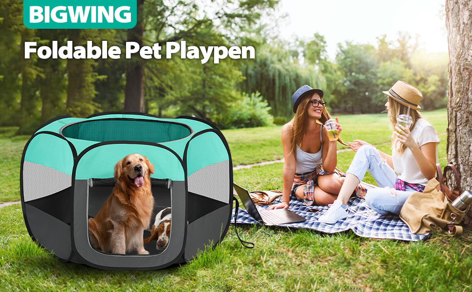 Клітка-забіг для цуценят та собак, розкладний вольєр для собак, котів та дрібних тварин, вольєр для тварин, клітка-забіг, водовідштовхуюче полотно Oxford з сумкою для перенесення для внутрішнього та зовнішнього використання, кемпінгу (Білий, M(85x85x58cm), 6) Білий 6 M(85x85x58cm)