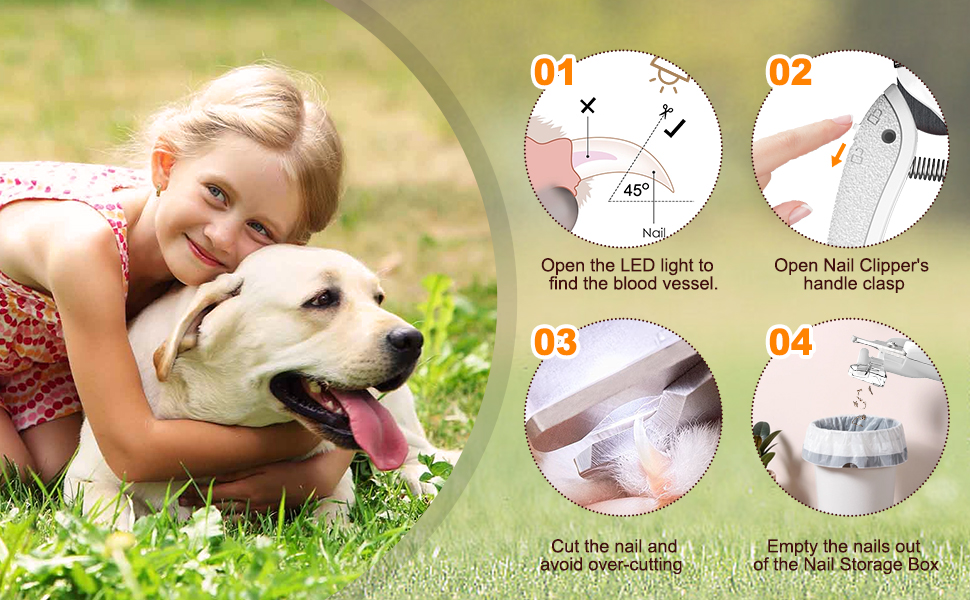 Машинка для стрижки собак Leise, 4 в 1: стрижка тіла, обрізка подушечок, догляд за очима та вухами. Ідеально для собак та котів. Комплект 2 в 1