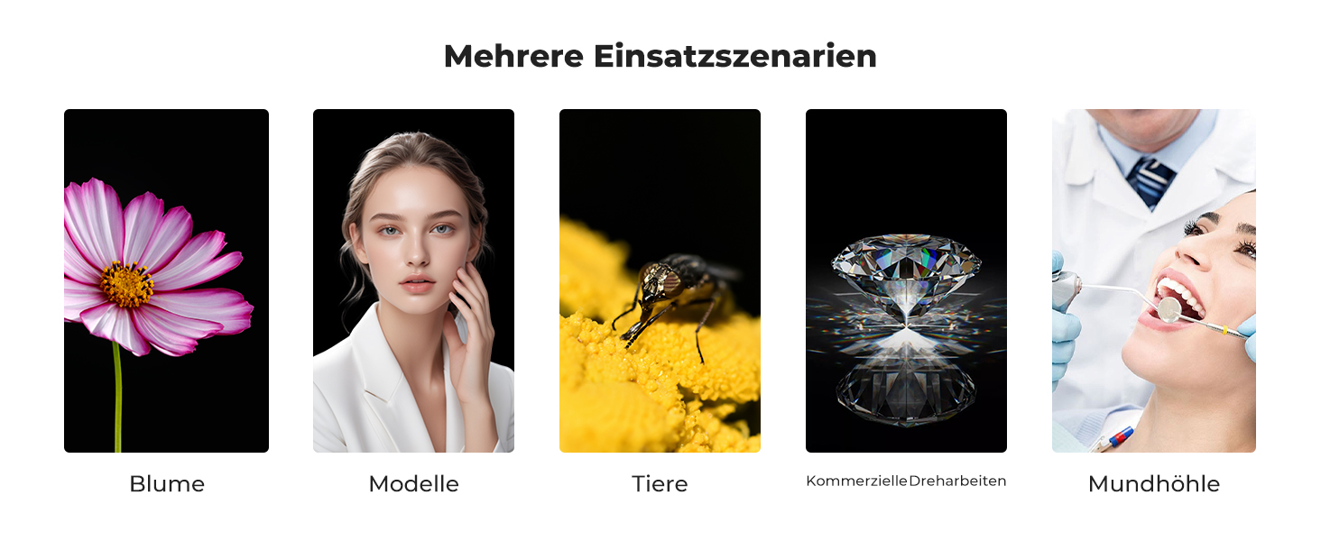 Кольцевий світловий прилад K&F Concept TTL для Nikon DSLR, GN 14, з AF-підсвічуванням та адаптерними кільцями