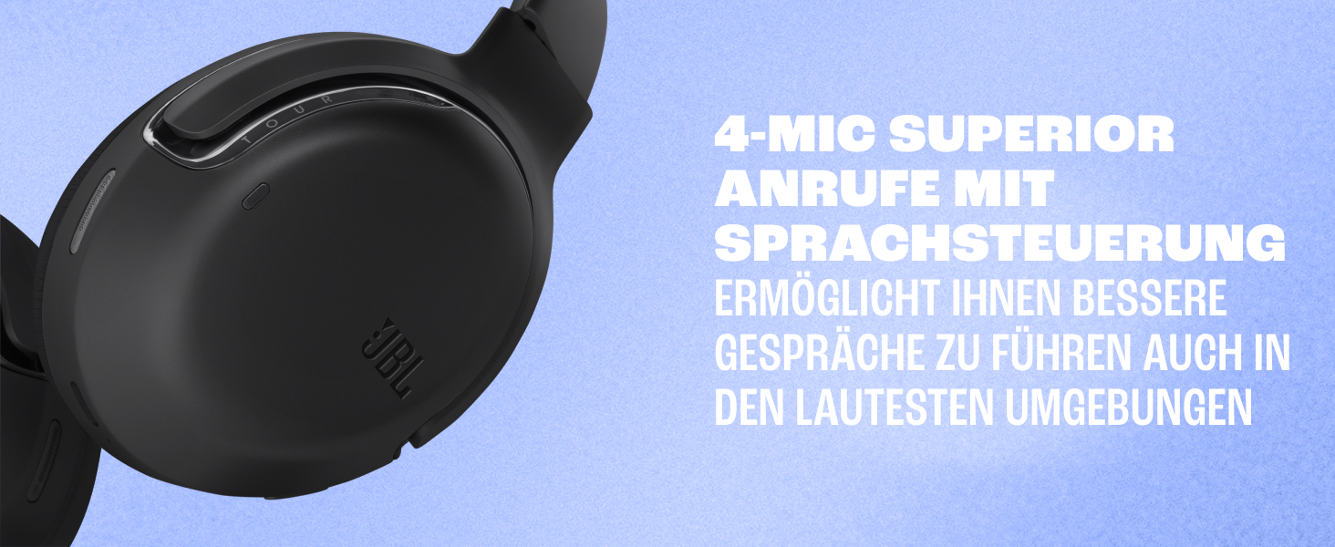 JBL Tour One M2 – Бездротові навушники Over-Ear з активним шумозаглушенням – Bluetooth, Champagne, до 40 годин роботи від акумулятора