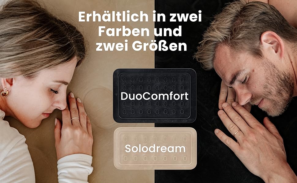 Надувне ліжко Aerios для 2 осіб з вбудованим USB-C насосом | Преміум гостьове ліжко без кабелю живлення | Надувне ліжко - виберіть розмір! Бежевий двоспальний