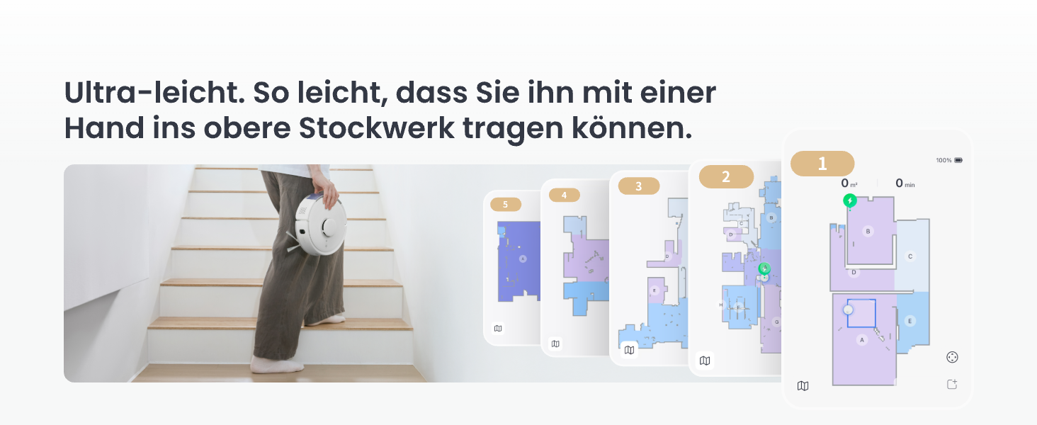 Робот-пилосос SwitchBot K11+ з мокрою прибиранням, 6000Pa, самостійна очистка контейнера, LDS-картування, 3.6 дюйми, сумісний з Apple Home, Alexa, Google Home та Matter, бежевий