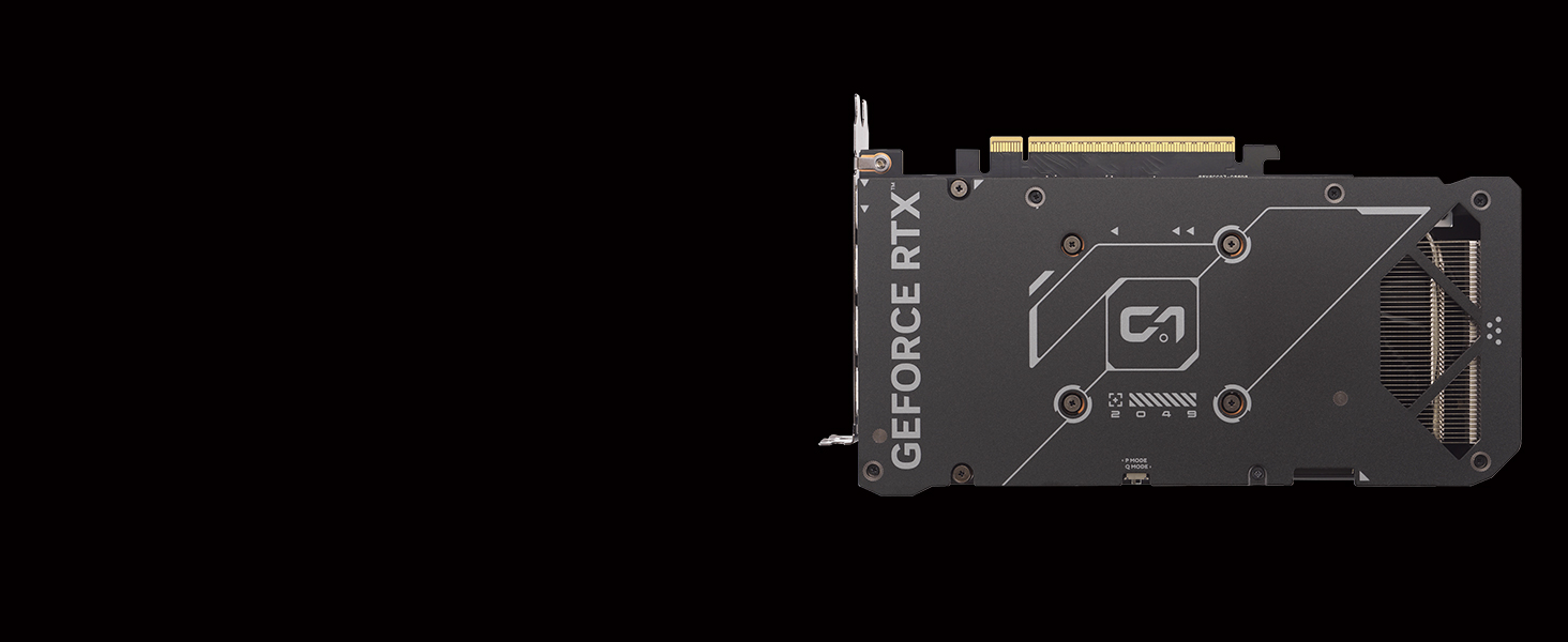 Ігрова відеокарта ASUS Dual GeForce RTX 5060 OC Edition 8GB GDDR7, чорна