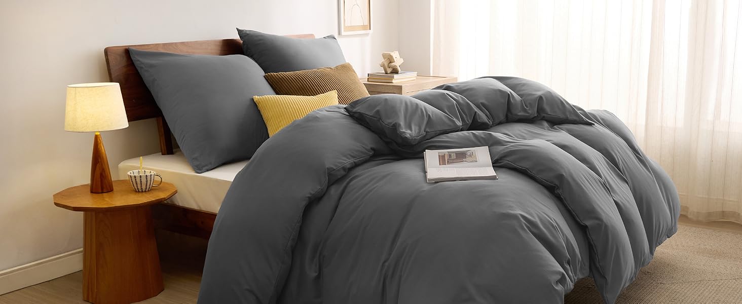 Комплект постільної білизни BEDSURE 135x200 2шт: ковдра 135x200 см, наволочка 80x80 см, Adobe Rose, мікрофібра, поліестер, з блискавкою, ÖKO-TEX