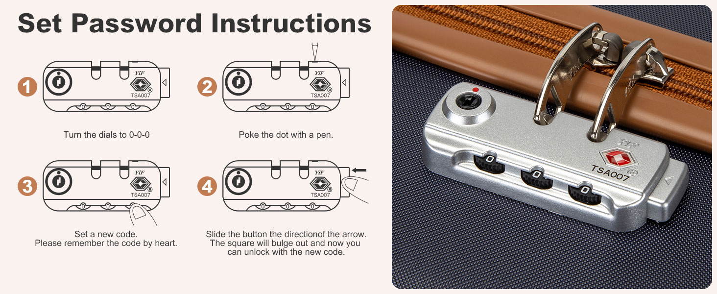 Чохол-валіза KONO з ABS-пластику, 75 x 48 x 29 см, з TSA-замком, білий (синій, 4 шт.)