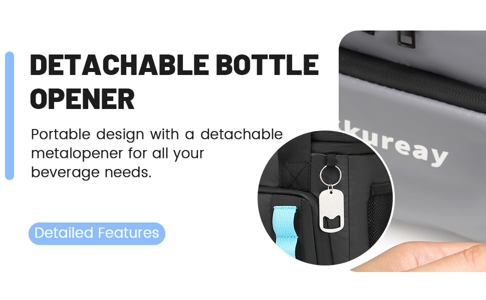 Велика розширювана сумка-холодильник з м'якого матеріалу, двоярусна ланч-сумка для жінок та чоловіків, вміщує 40 банок, вологостійка та портативна – ідеально для пляжу, кемпінгу, подорожей. Чорний колір