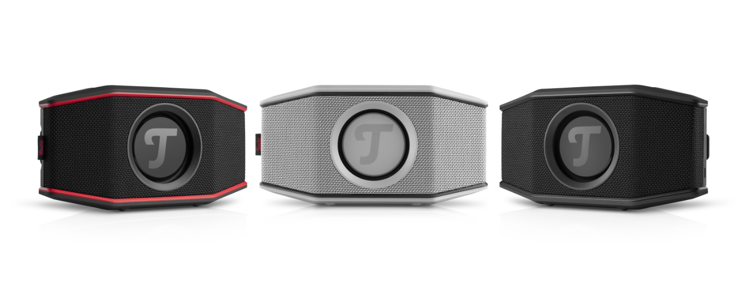Портативна Bluetooth-колонка Teufel ROCKSTER GO 2 для вулиці, сіро-чорна