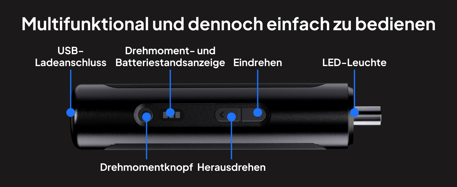 ELEGOO Електричний набір викруток: 33 біти, прецизійний інструмент для 3D-принтерів та ремонту електроніки