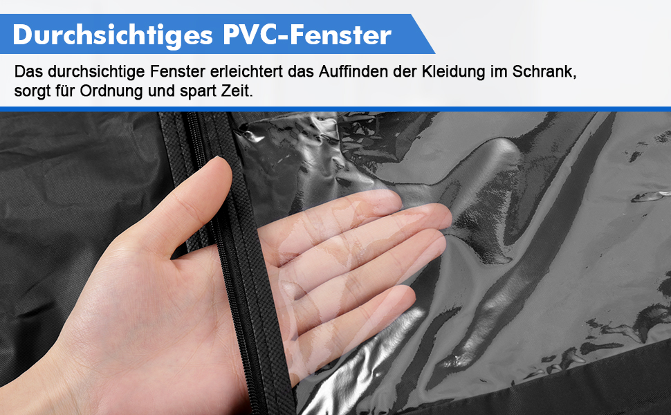 Чохли для одягу 2 шт. 180x60 см, дихаючі, з ручками, для вечірніх та весільних суконь, захист від пилу, складні