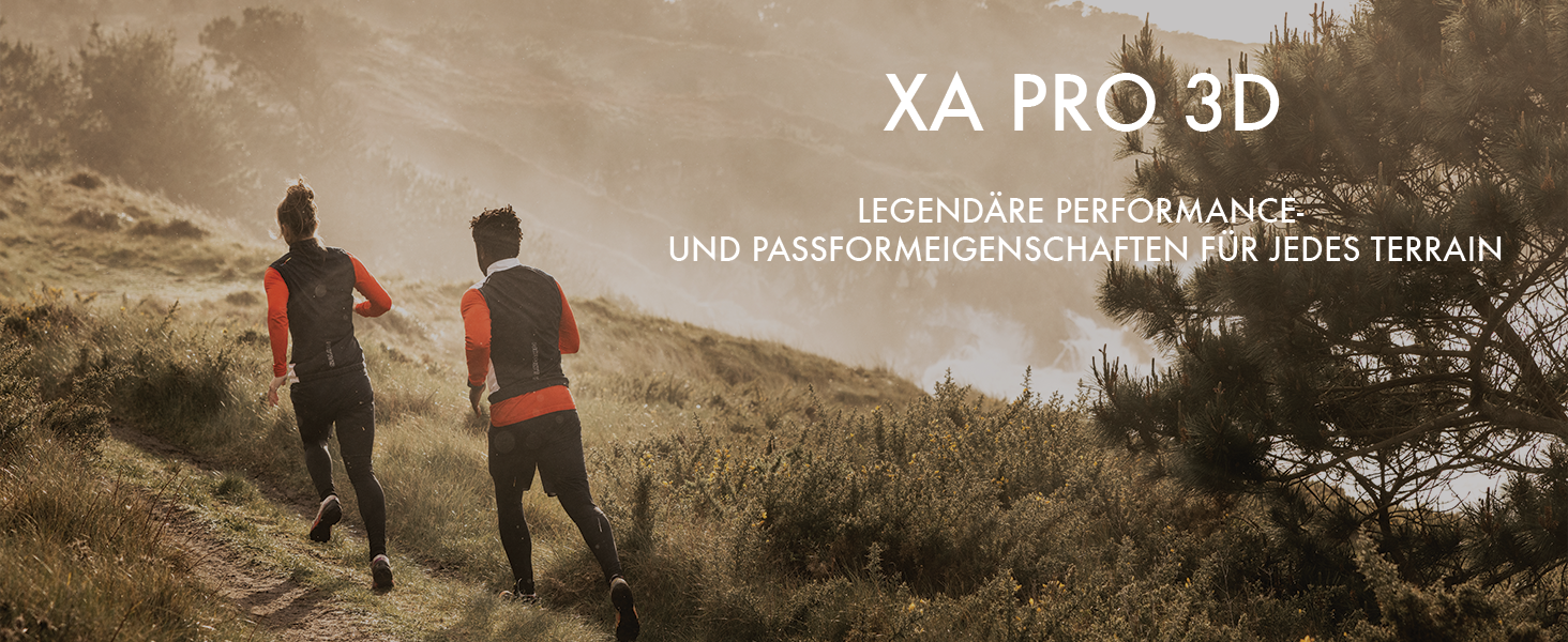 Чоловічі трекінгові черевики Salomon XA PRO 3D Gore-TEX 45 1/3 EU Navy Blazer Hawaiian Ocean Dawn Blue