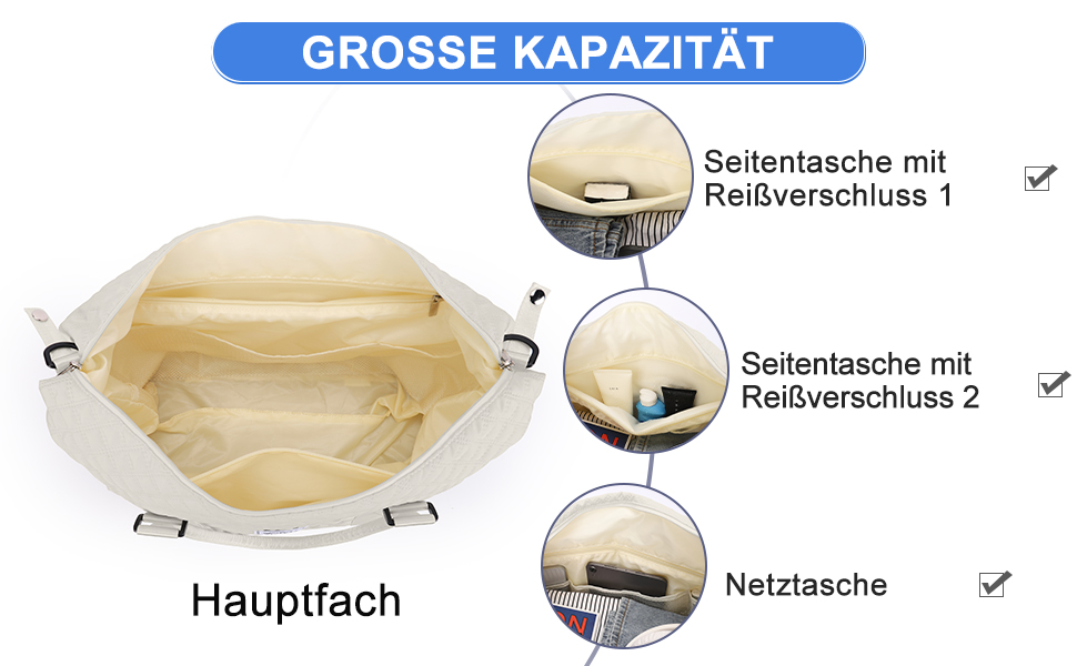 Спортивна сумка для жінок, дорожня сумка-дуffel, фітнес-сумка, водовідштовхувальна, з кульбакою, beige C5-beige