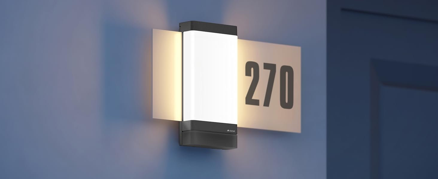 Смарт LED прожектор Steinel Spot DUO SC Connect для вулиці з датчиком руху, димований, керування через додаток, 7 Вт, 3000K, антрацит