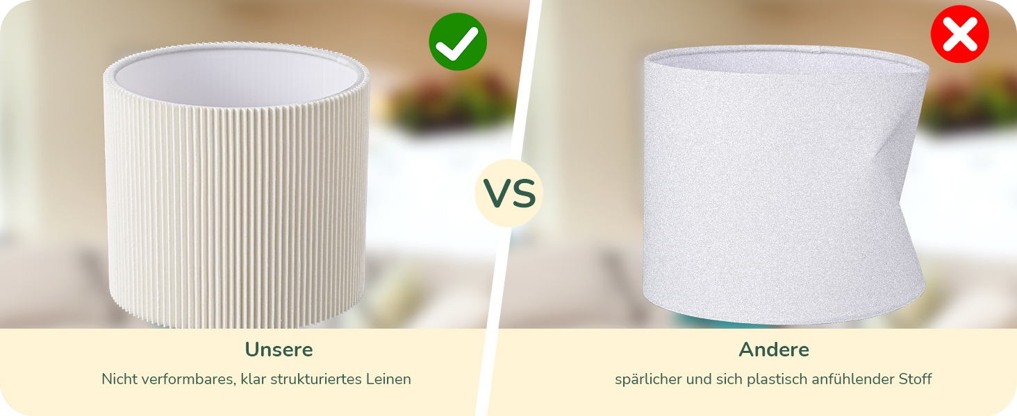 EDISHINE Настільна лампа, сучасний індустріальний дизайн, цоколь E14, вінтажна, для спальні та вітальні, бежево-чорна (кремово-білий плісе + золото)