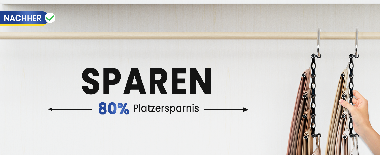 Підвісні вішалки для штанів DAMITA - 2 шт. (білі) - компактні, пластикові, для штанів, суконь, джинсів, шарфів, одягу для жінок та чоловіків