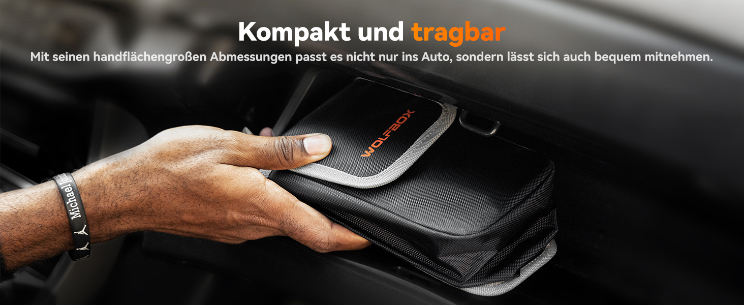 Powerbank WOLFBOX для запуску авто: 2000A, 12V, для бензину/дизеля (10L), LED-ліхтар, великий екран, кабель, бустер для SUV, вантажівок, мотоциклів