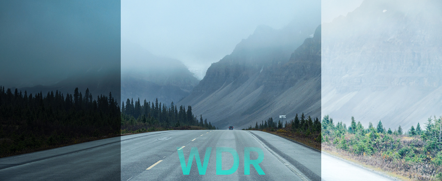 Відеореєстратор COOAU D30S 4K з GPS, WiFi, двома камерами (передньою 4K та внутрішньою 2.5K), інфрачервоною нічною зйомкою, G-сенсором, паркувальним режимом та підтримкою карт пам'яті до 256GB