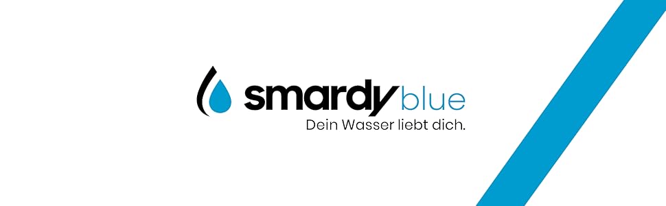 Розумна пляшка SMARDY DropUp 500 мл синього кольору з нержавіючої сталі з УФ-стерилізацією та нагадуванням про воду