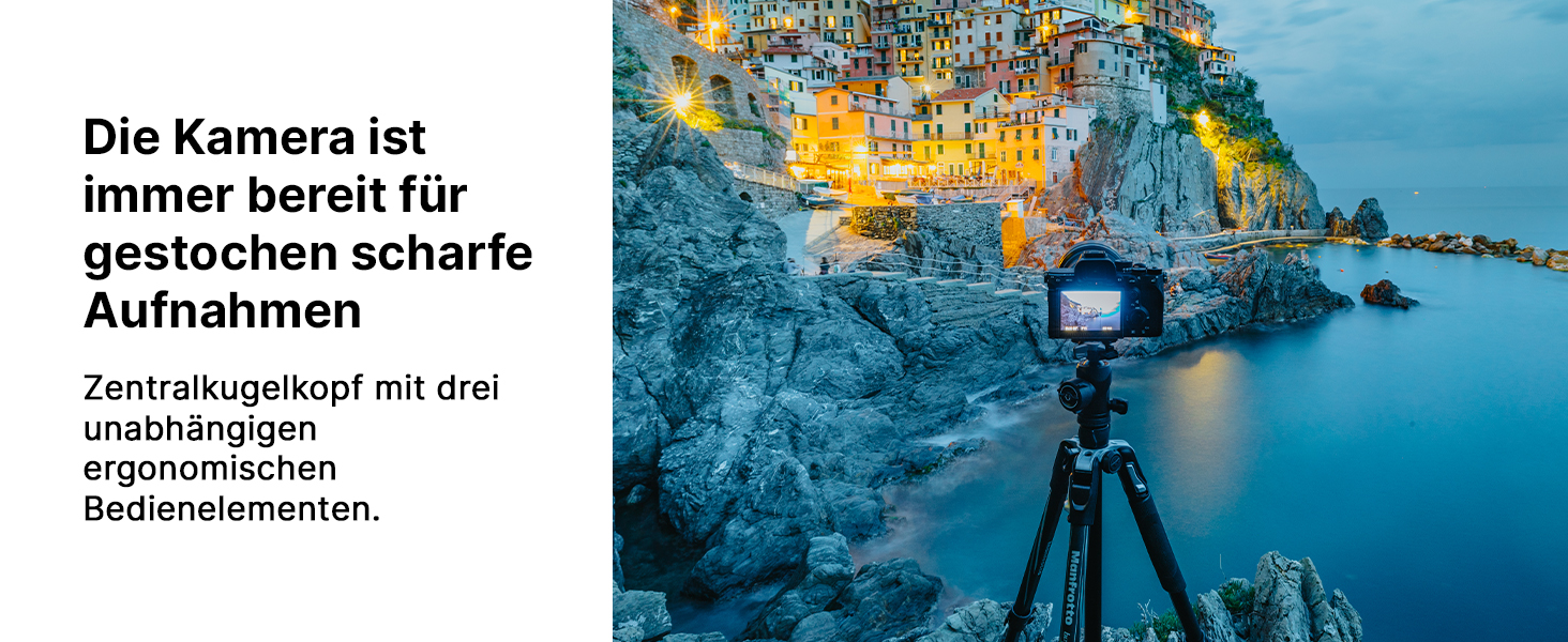 Штатив Manfrotto Befree Advanced MKBFRLA4BK-BH з поворотним кріпленням
