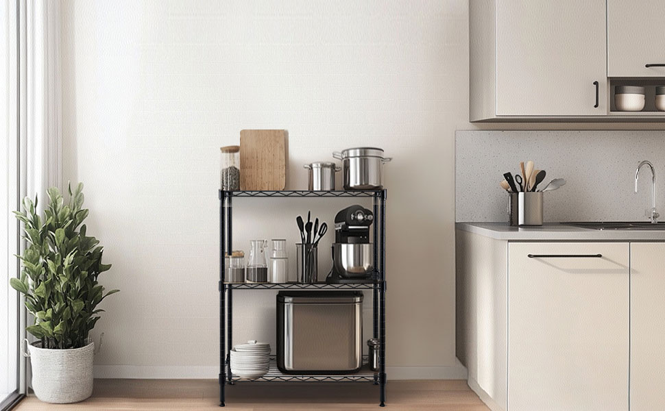 Nilpferd Metal Wire Shelving Unit
