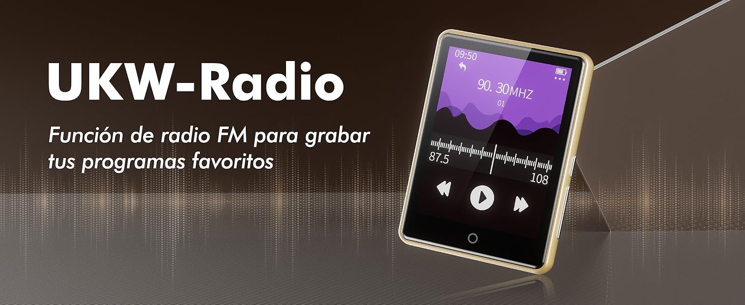 MP3 плеєр для дітей 64GB з Bluetooth 5.3, 2.8