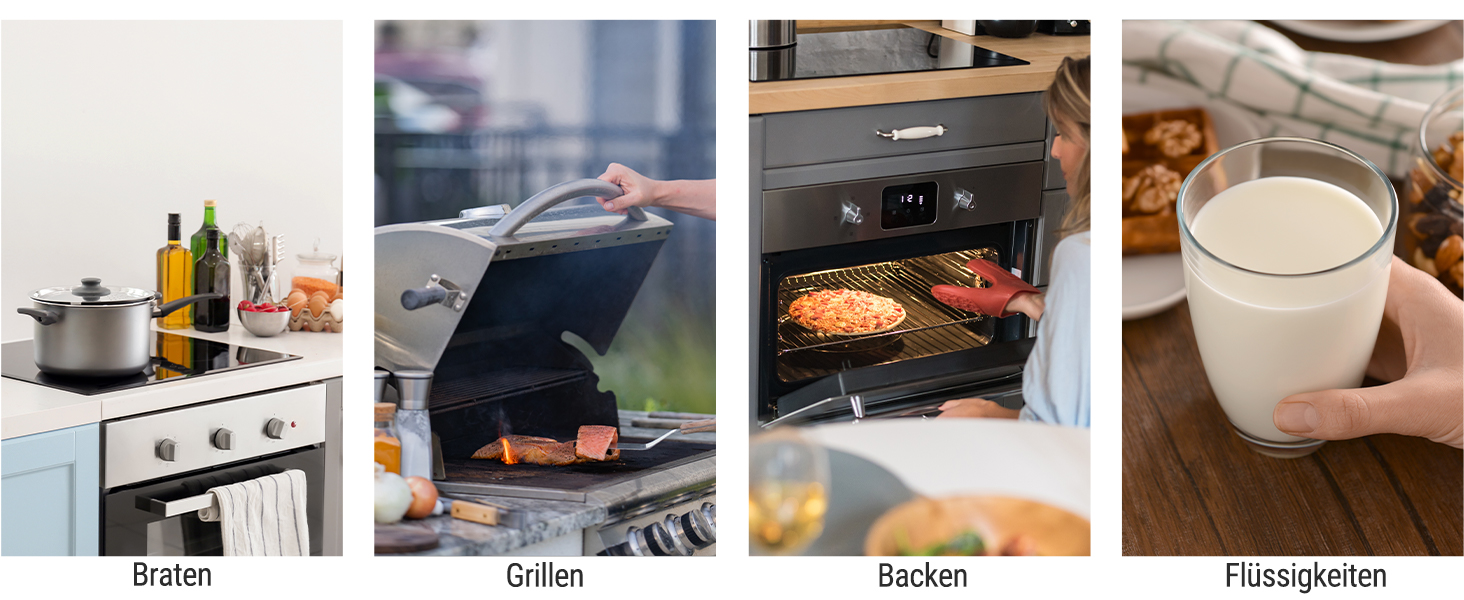 Термометр для м'яса ThermoPro TP03H: точний, швидкий, водонепроникний (IPX6)