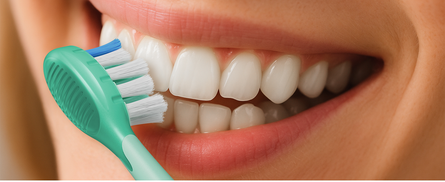 Електрична звукова зубна щітка Ultraschall ET110 (41000 VPM, 70 днів, 6 насадок, таймер, IPX7, зелена)