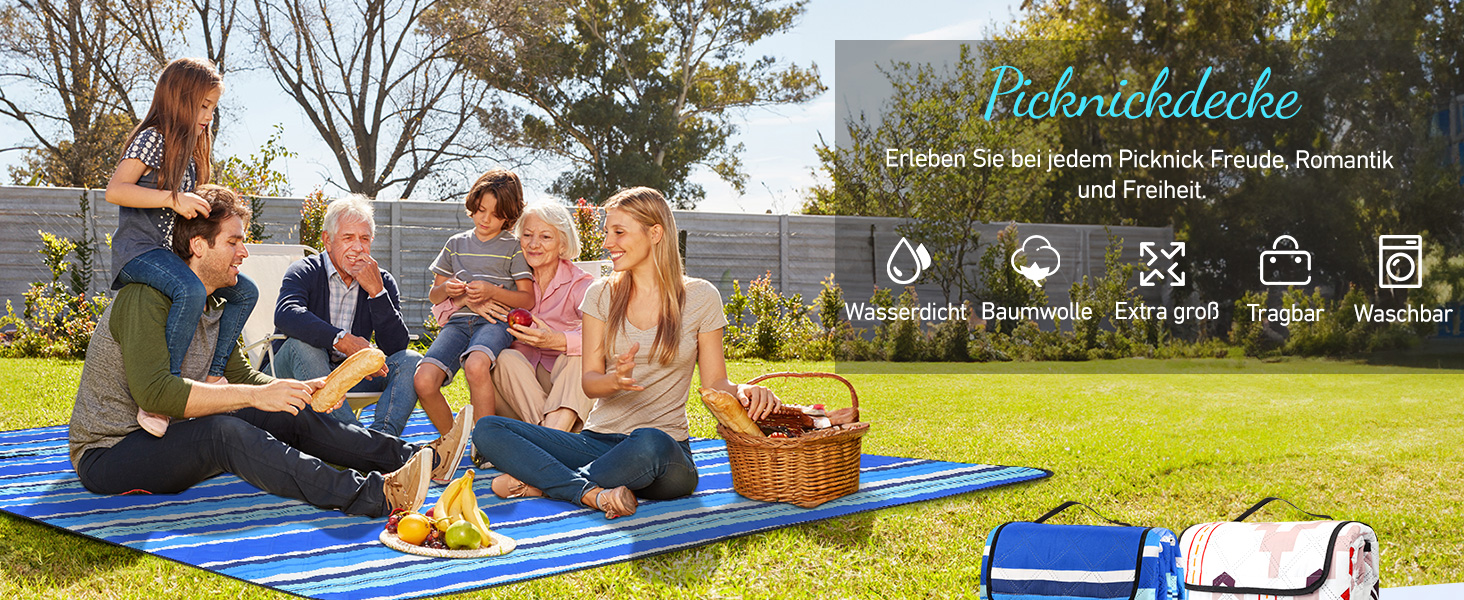 Водонепроникний плед для пікніка Boho 200x200 см, XXL великий плед для пляжу, кемпінгу, подорожей. Плед з бавовни, пісконепроникний, легко миється, складається. Ідеально для пікніка, пляжу, відпочинку на природі.