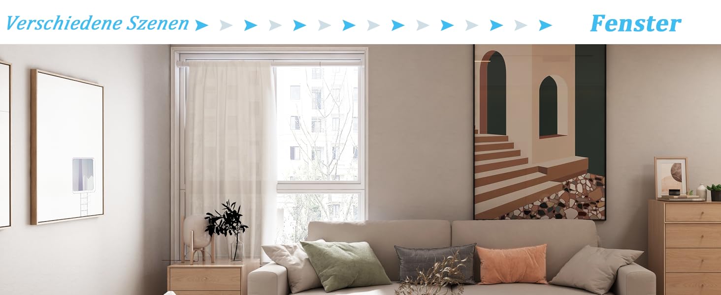 Штанга для штор без свердління, телескопічна, 83-160 см, діаметр 25 мм, для ванної, вікна, шафи, білий колір (1 шт.)