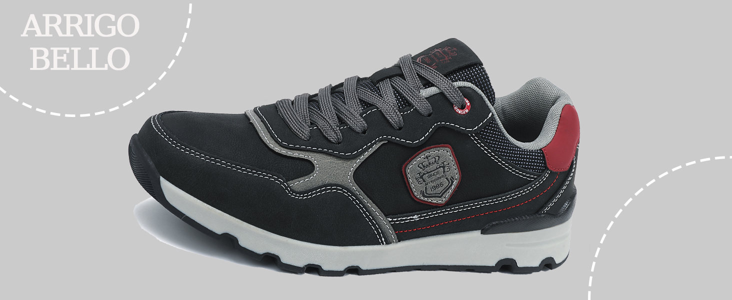 ARRIGO BELLO Кросівки чоловічі для активного відпочинку, роботи та хайкінгу, легкі, розмір 41-46, колір блакитний