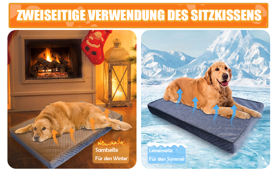 Підвищення для собак PALAMIL: для великих/середніх або 2 маленьких собак, водонепроникний автокрісло для собак з товстим матрацом та кишенями для зберігання (Чорний). Підвищення для великих собак.