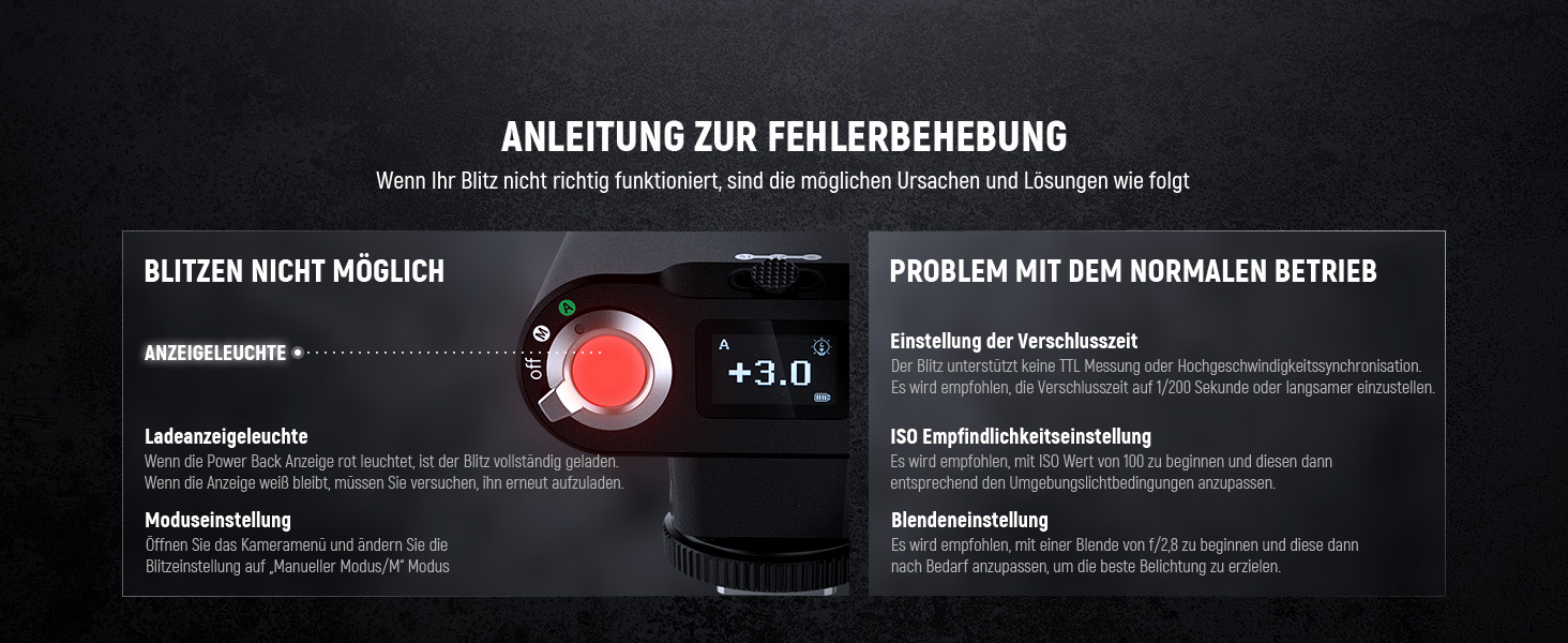 Спалах для камери NEEWER Z160: сумісний зі Canon, Nikon, Panasonic, Olympus, Pentax та іншими DSLR/цифровими камерами