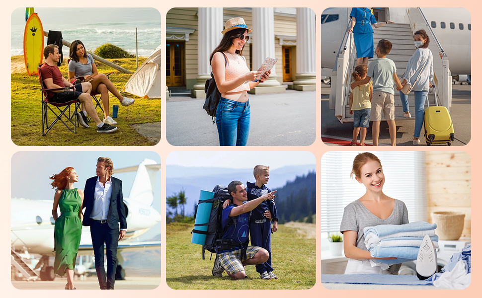 Набір органайзерів для валізи AiQInu: 5 шт. з компресією, для подорожей, з мішечком для взуття та білизни