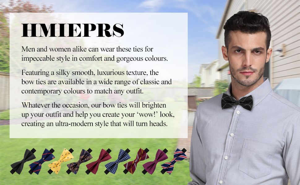 Метелик чоловічий (10 шт.) багатокольоровий, класичний для смокінга, регульований, формальний для бізнесу, весілля, хлопчиків