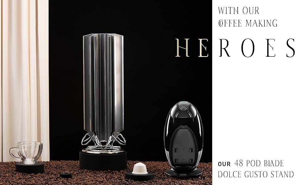 Підставка для капсул Dolce Gusto Peak Coffee - обертова, на 48 капсул