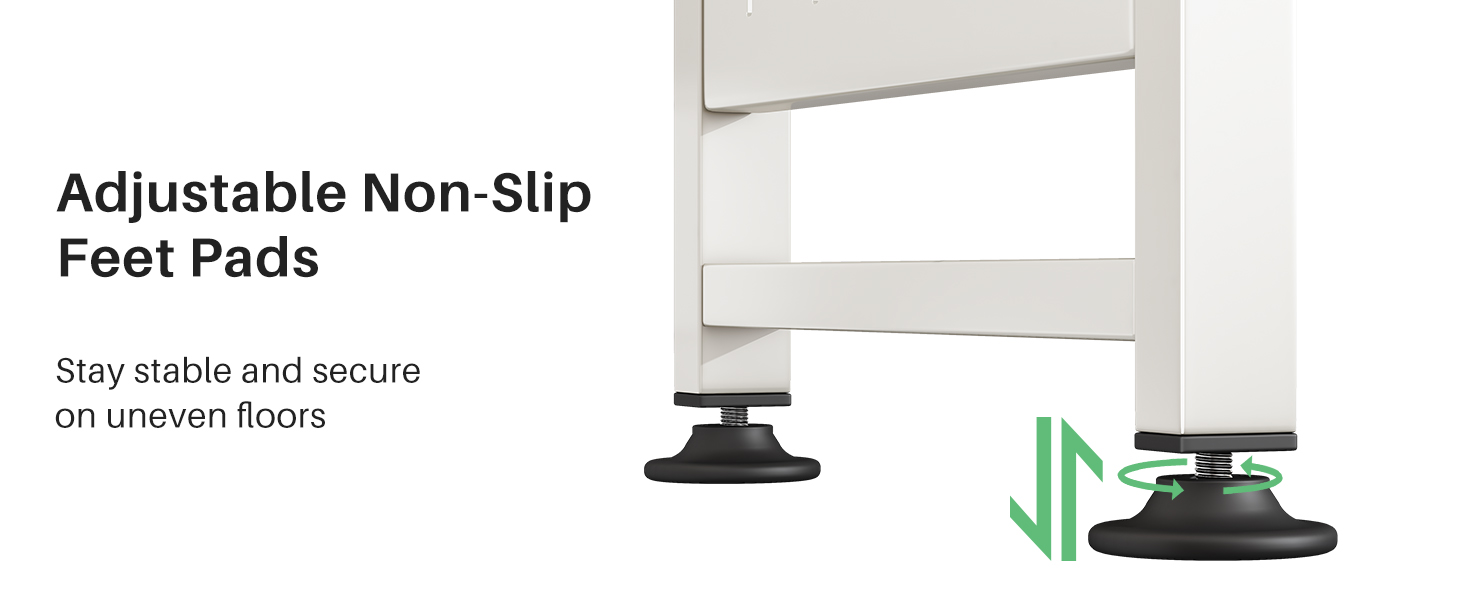 Поличка для мікрохвильової печі SAYZH, 2-рівнева розширювана, з 10 гачками, для кухні, чорна (біла)