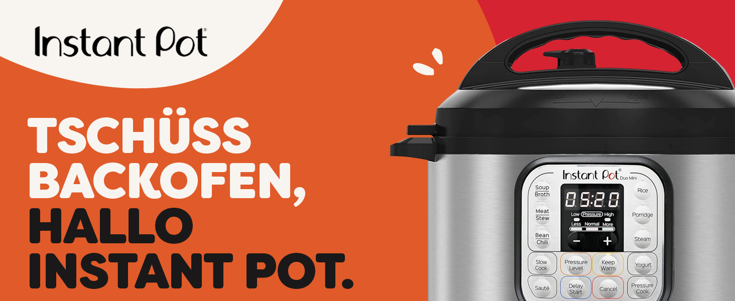 Мультиварка Instant Pot Duo 7-в-1, 5.7 л, нержавіюча сталь, мультикухня для приготування різноманітних страв