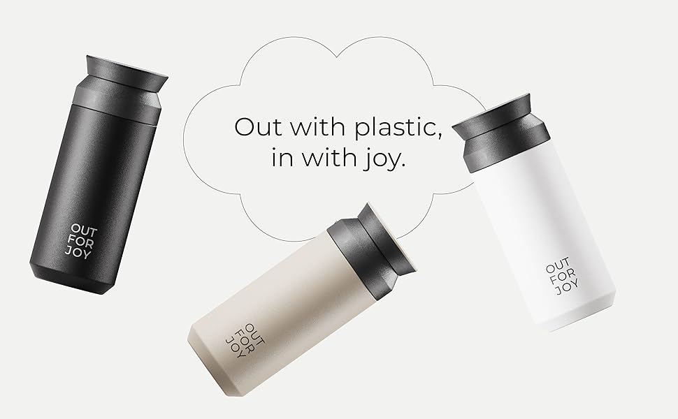 Термокружка з нержавіючої сталі 350 мл | Термокружка для кави та чаю з собою | З подвійними стінками, ізольована, не протікає | Travel Tumbler | Зберігає тепло 4 години / холод 8 годин (Бежевий, Ivory)