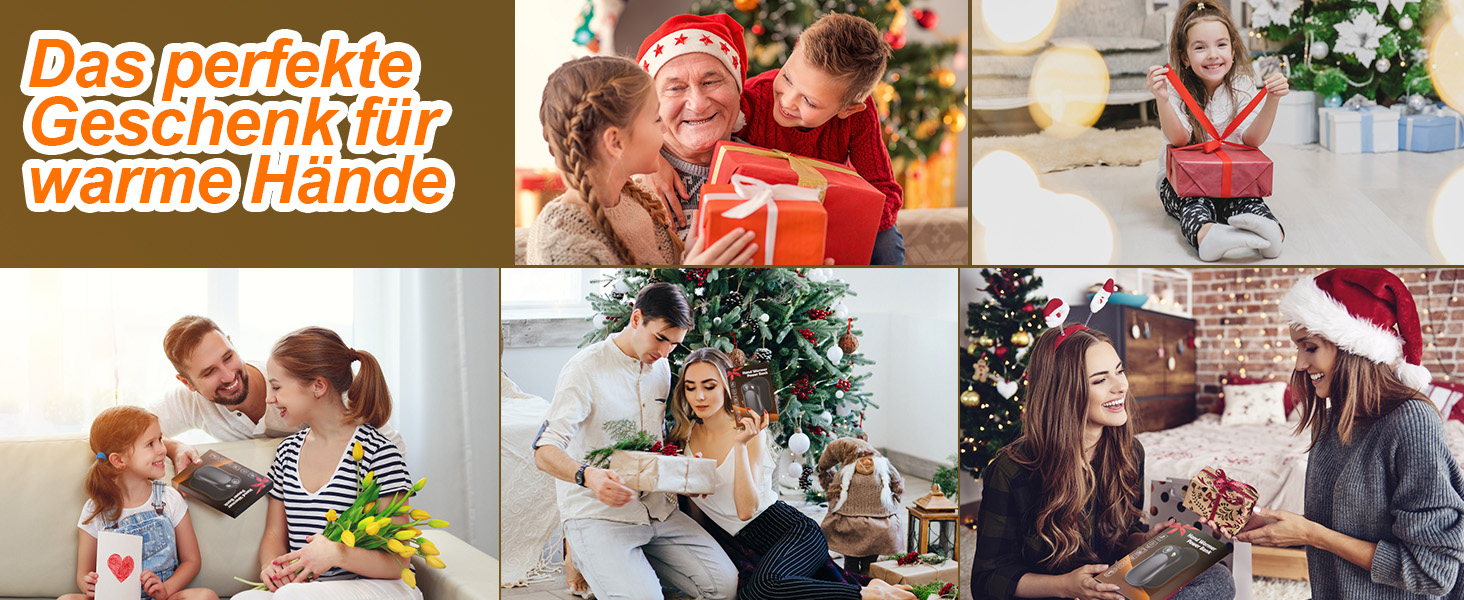 Електричні грілки для рук, 2 шт. 10000mAh з USB-C, цифровим дисплеєм, 3 режими нагріву, багаторазові для зими, подорожей та активного відпочинку